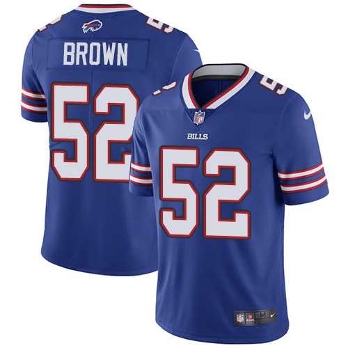 Nike Buffalo Bills #52 Preston Brown Royal Blue Team Color NFL Vapor Untouchable Limited Jersey,We sell and wholesale Nike Buffalo Bills #52 Preston Brown Royal Blue Team Color NFL Vapor Untouchable Limited Jersey on line form chian!